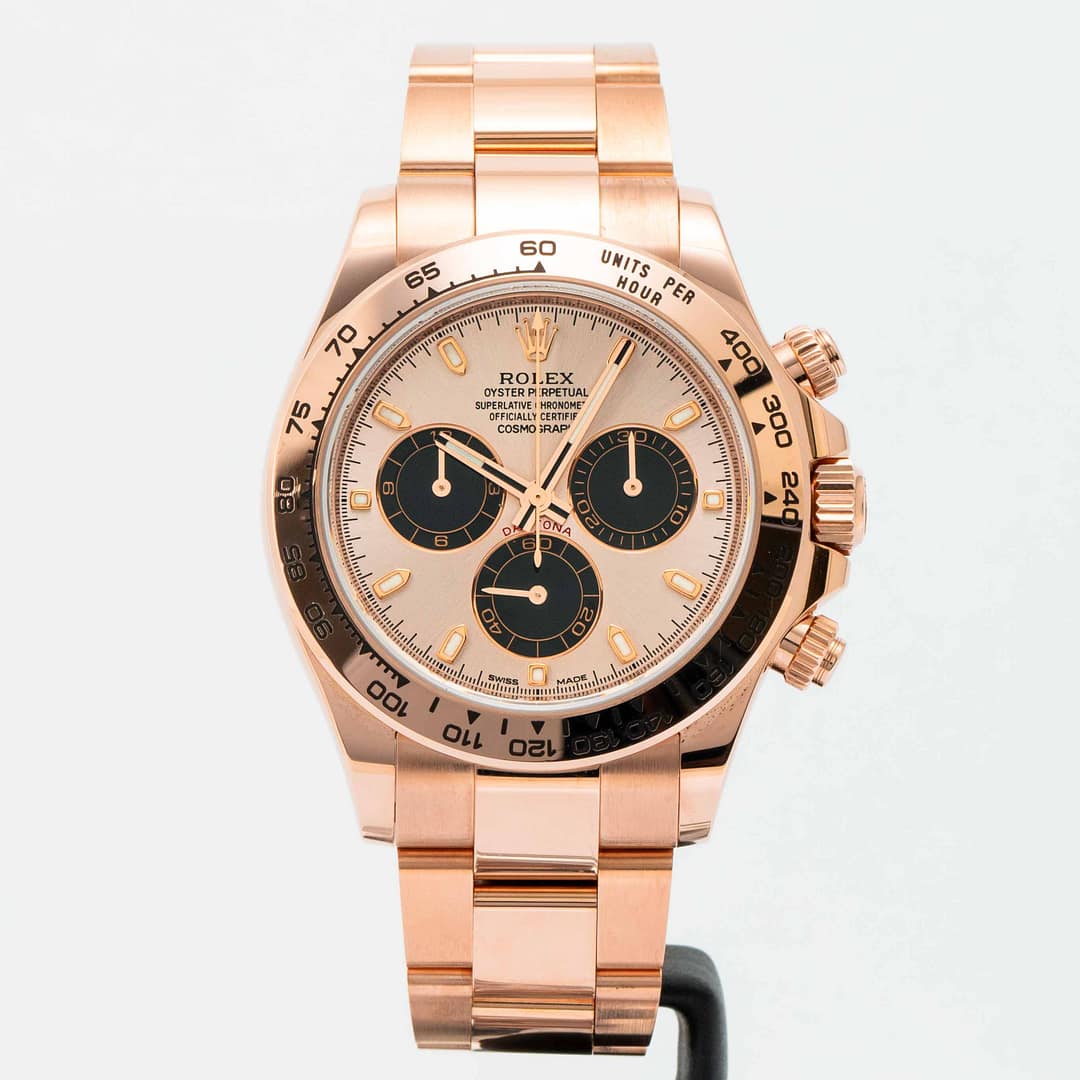 Rolex Cosmograph Daytona Sundust Panda Dial Rose Gold 40mm (116505