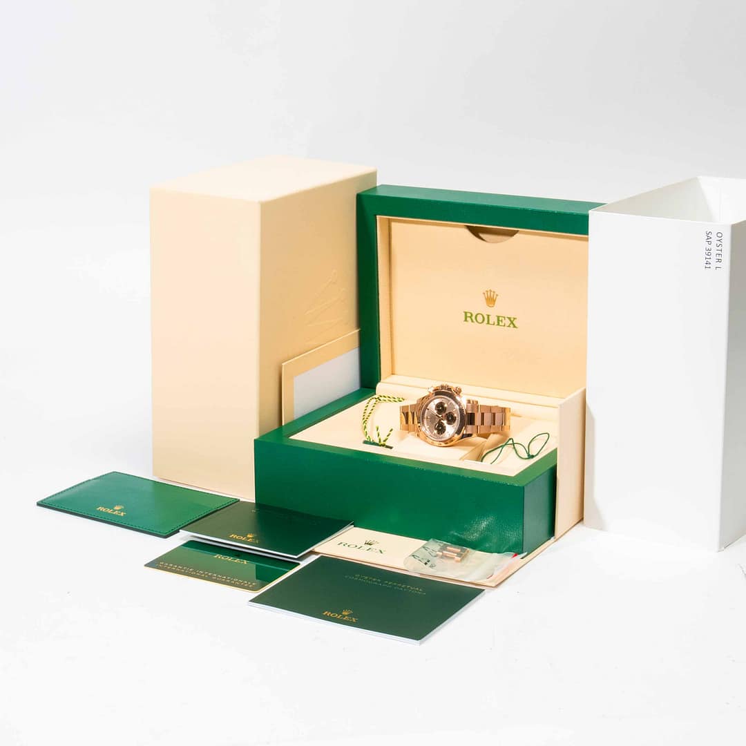 Rolex Cosmograph Daytona Sundust Panda Dial Rose Gold 40mm (116505