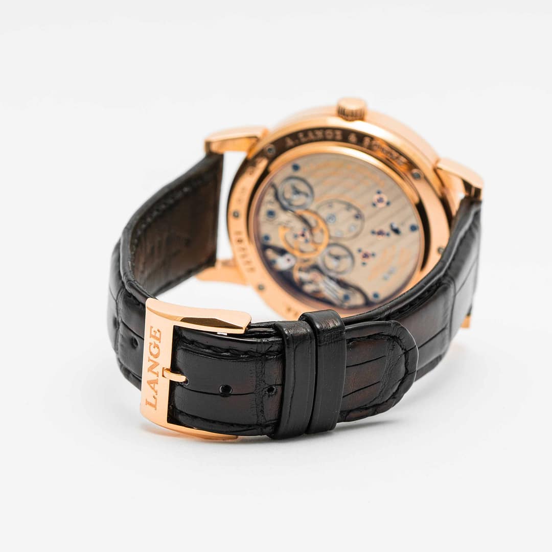 A. Lange & Sohne Lange 1 Timezone Anthracite Dial Rose Gold 41.9mm