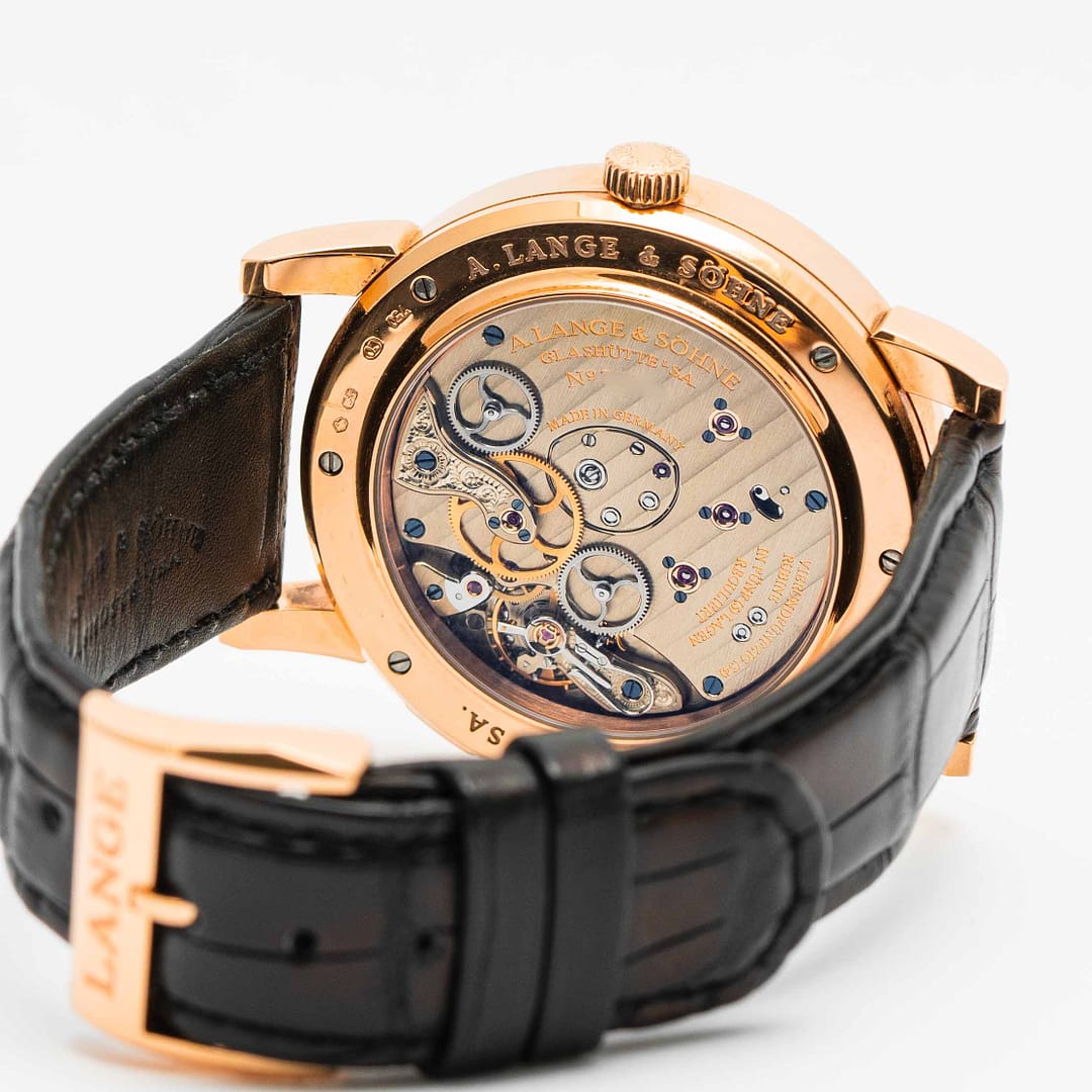 A. Lange & Sohne Lange 1 Timezone Anthracite Dial Rose Gold 41.9mm