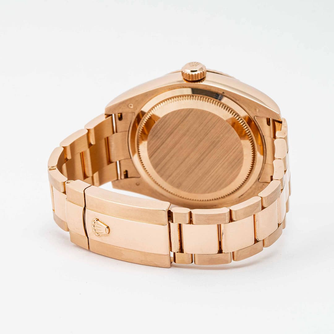 Rolex Sky-Dweller Rhodium Dial Rose Gold 42mm (326935) — Shreve