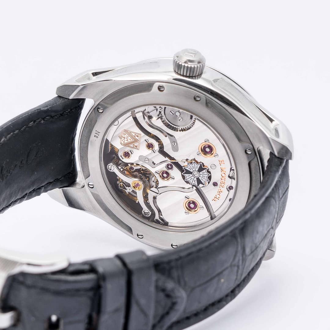 H. Moser & Cie. Pioneer Perpetual Calendar Midnight Blue Fume Dial