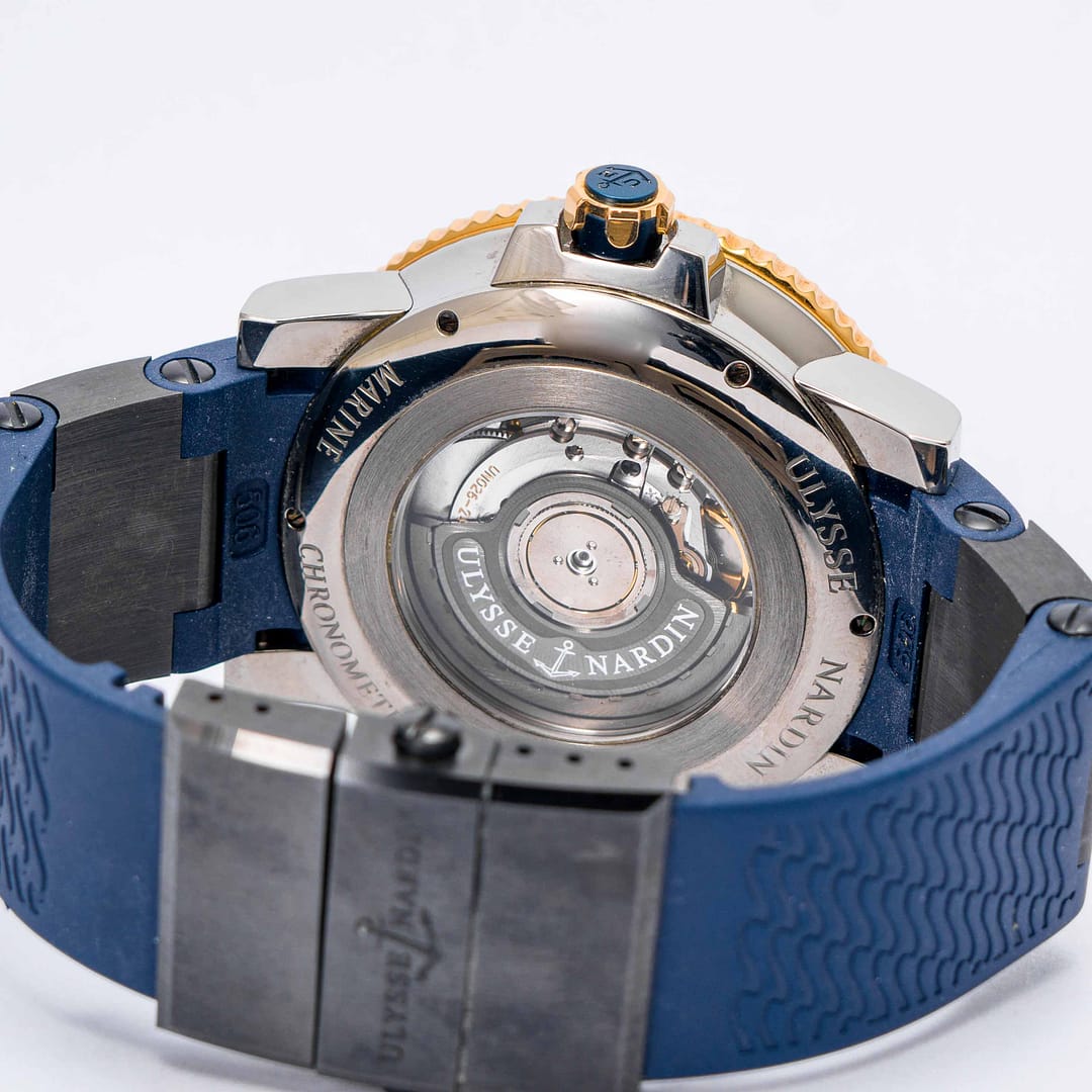 Ulysse Nardin Maxi Marine Diver Automatic Rose Gold & Titanium