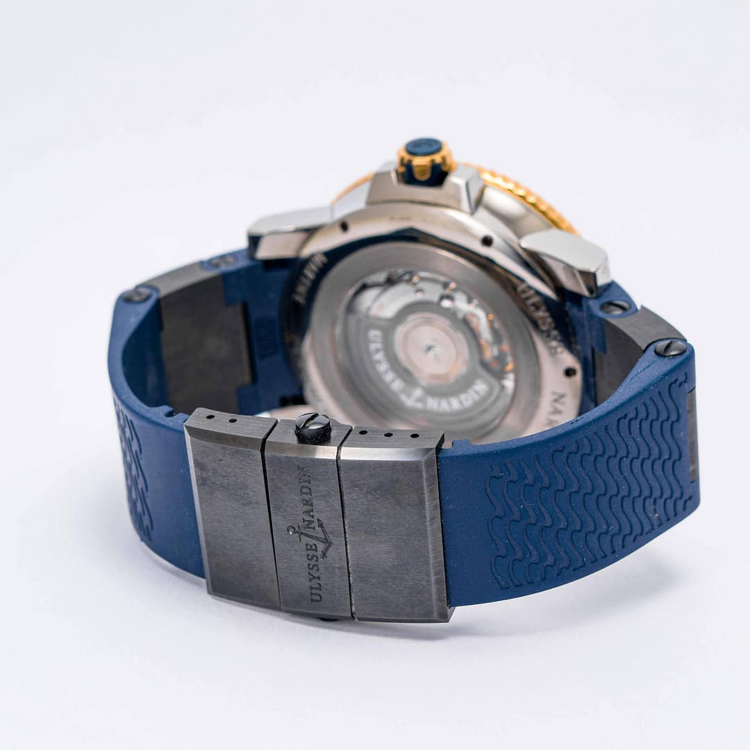 Ulysse Nardin Maxi Marine Diver Automatic Rose Gold & Titanium