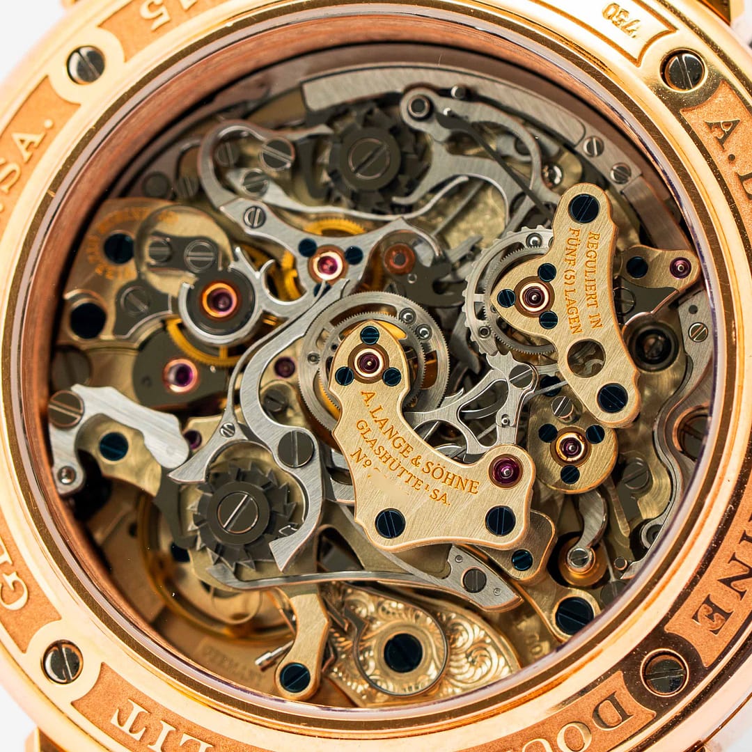 A. Lange & Söhne Double Split Flyback Chronograph Rose Gold 43mm