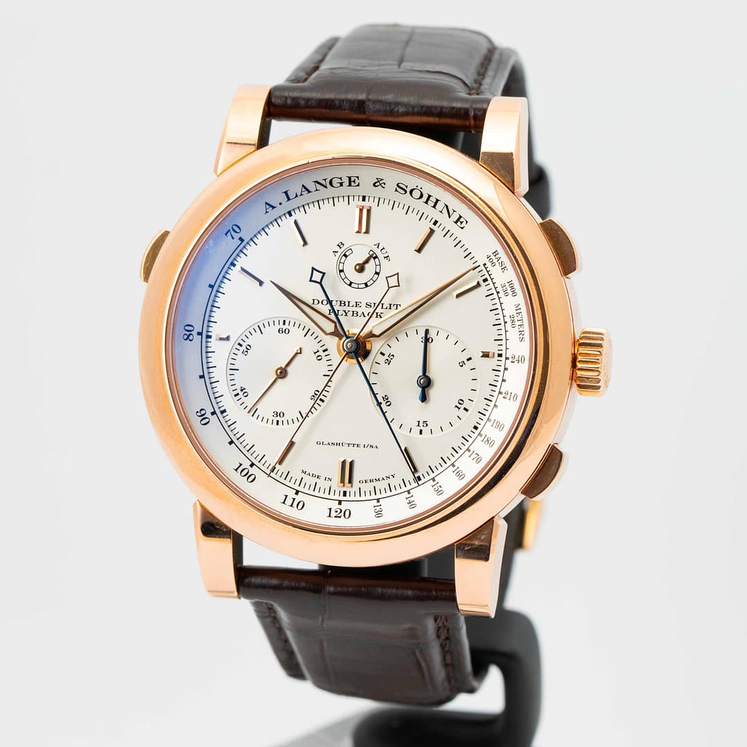 A. Lange & Söhne Double Split Flyback Chronograph Rose Gold 43mm