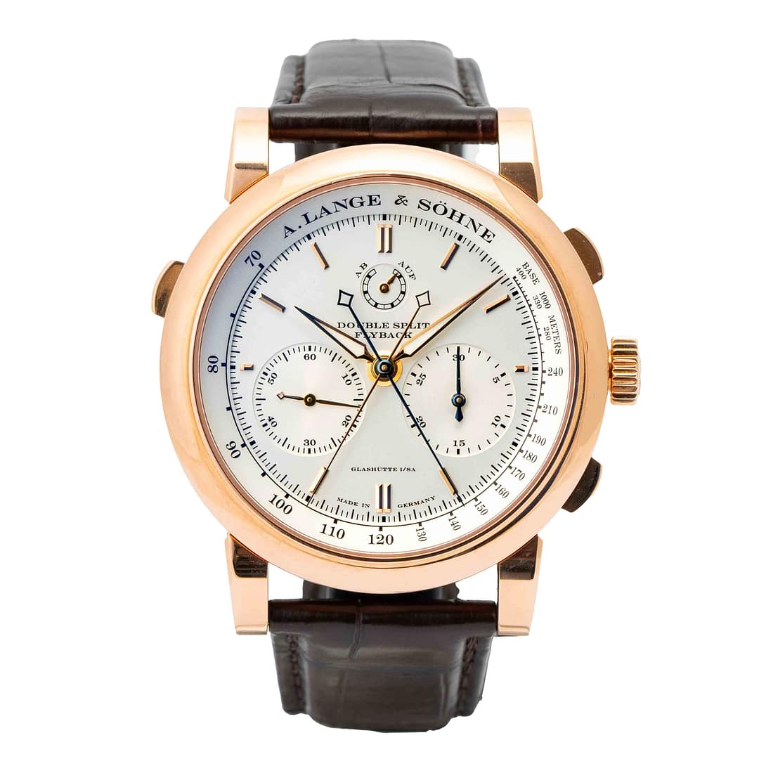 ゴブランサンプル A. Lange & Söhne Double Split Flyback Chronograph Rose Gold 43mm