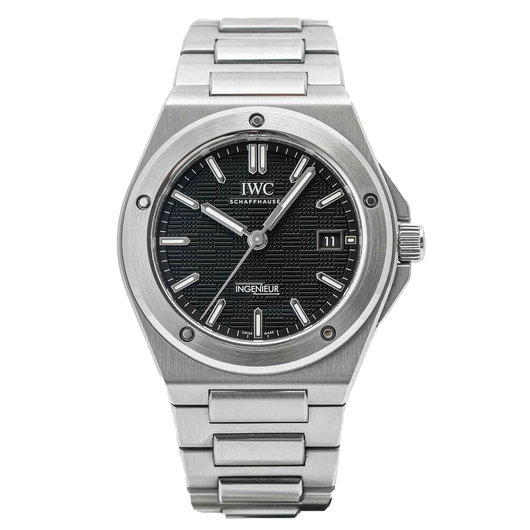Preowned IWC Ingenieur Automatic 40 Black Dial Stainless Steel
