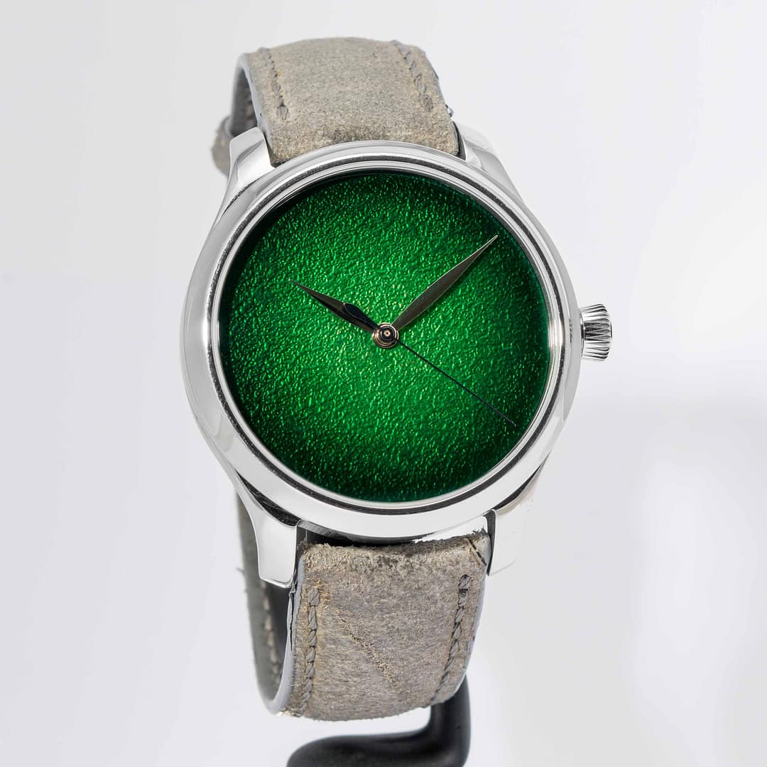 H. Moser & Cie. Endeavour Centre Seconds Concept Lime Green
