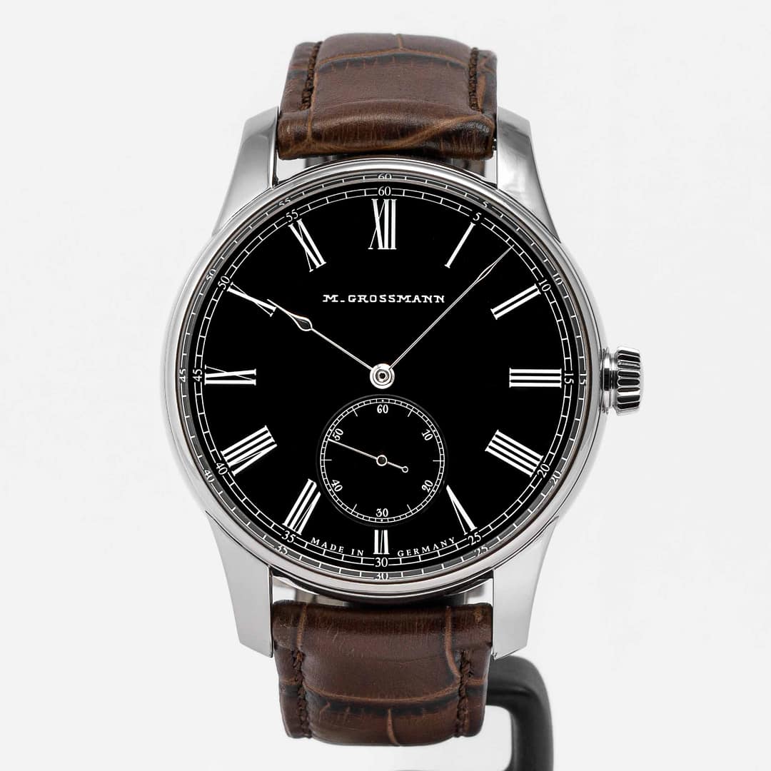 ジョージ様 Moritz Grossman Hamatic Vintage Black Dial 