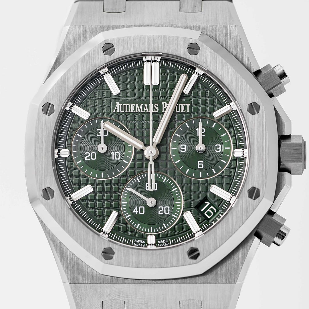 Audemars Piguet Royal Oak Chronograph Khaki Green Dial Stainless