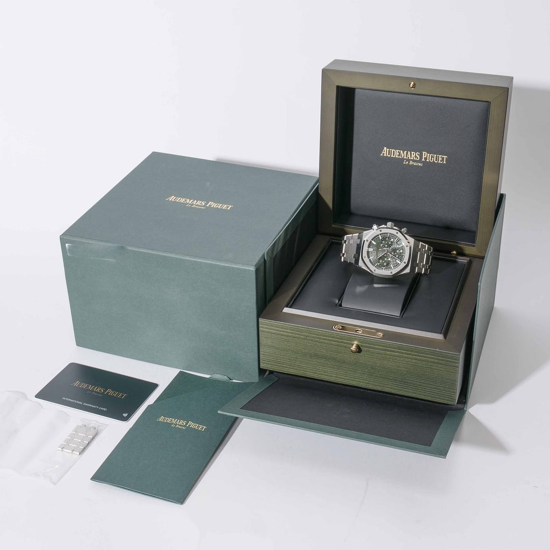 Audemars Piguet Royal Oak Chronograph Khaki Green Dial Stainless