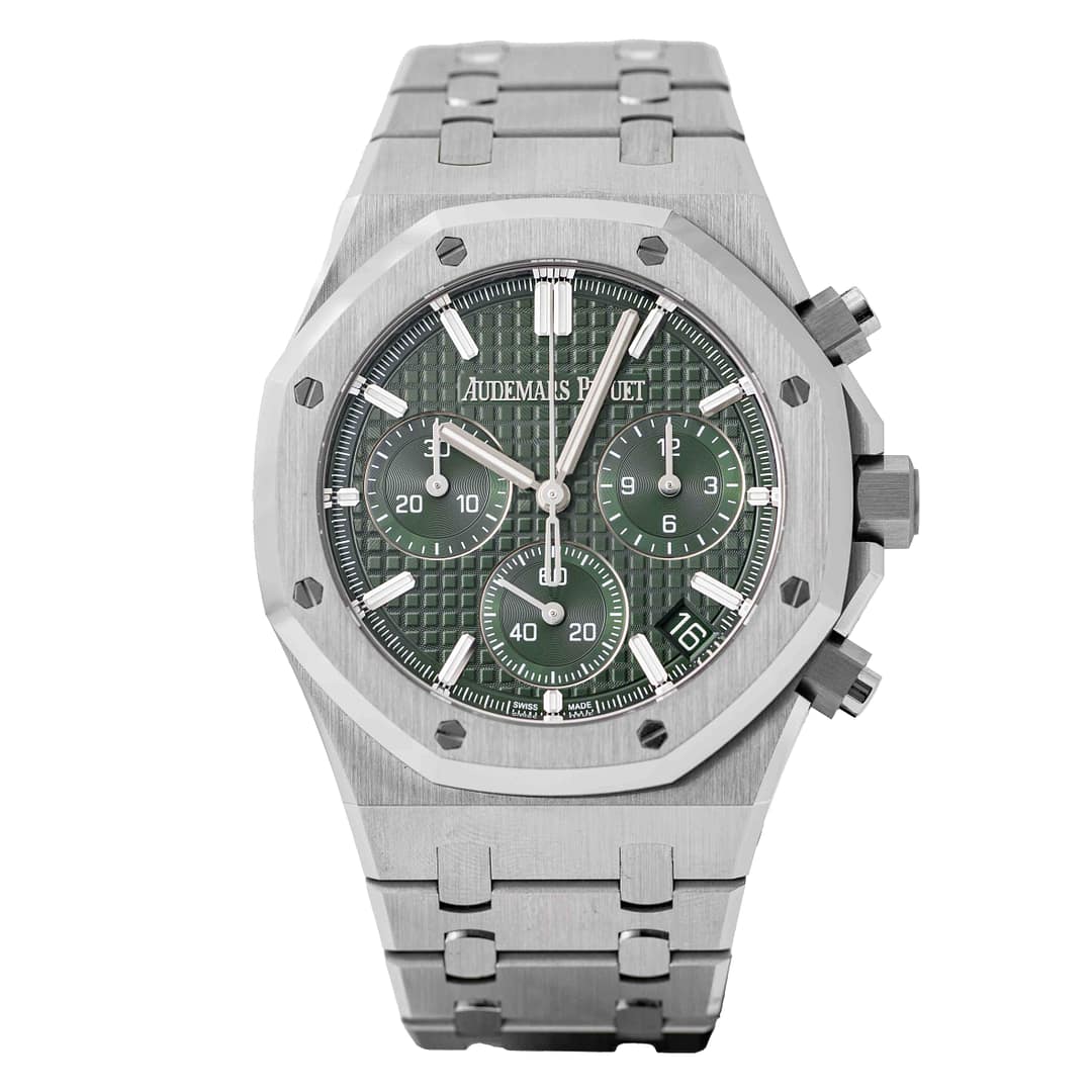 Audemars Piguet Royal Oak Chronograph Khaki Green Dial Stainless