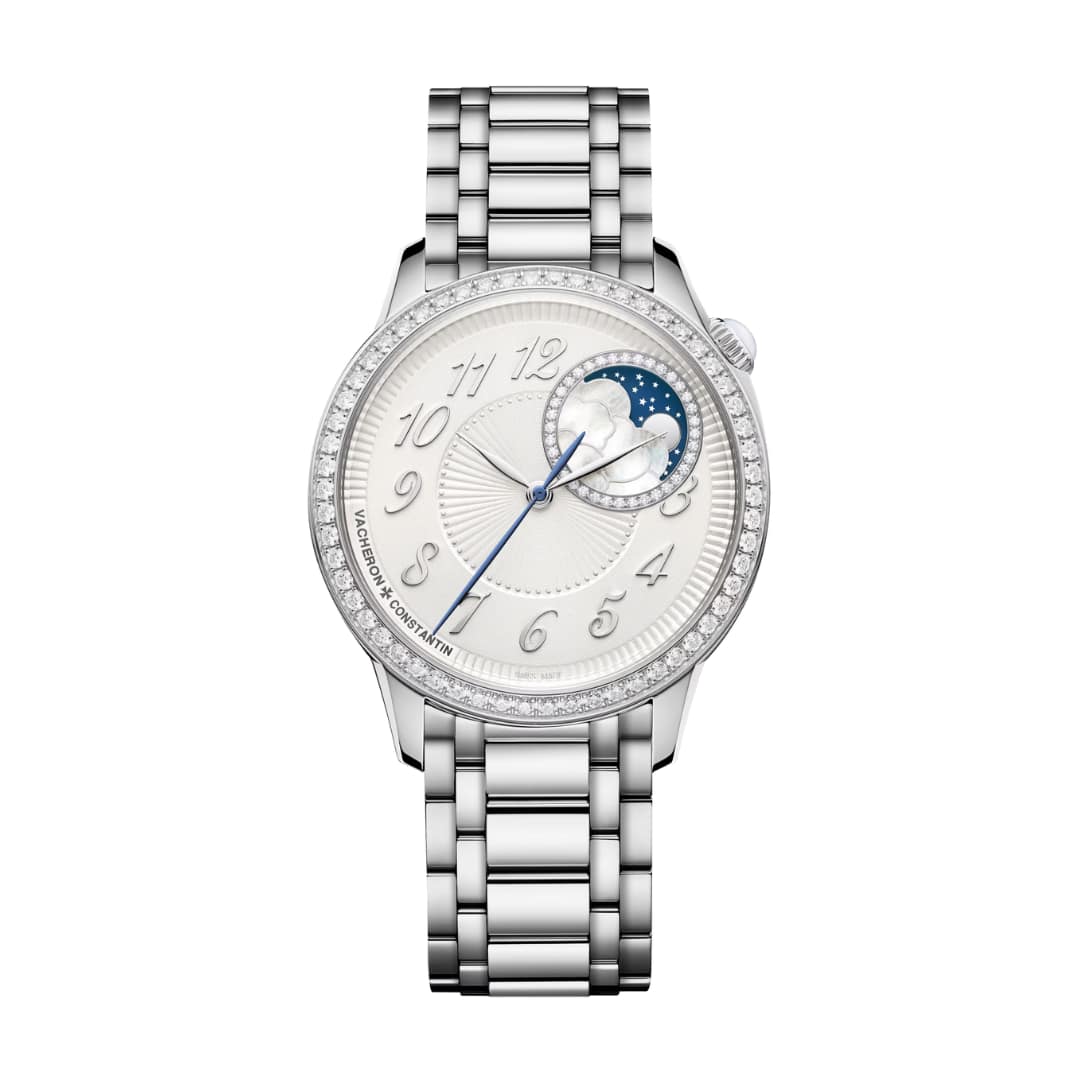 Vacheron Constantin Égérie Moon Phase 37mm Stainless Steel (8005F