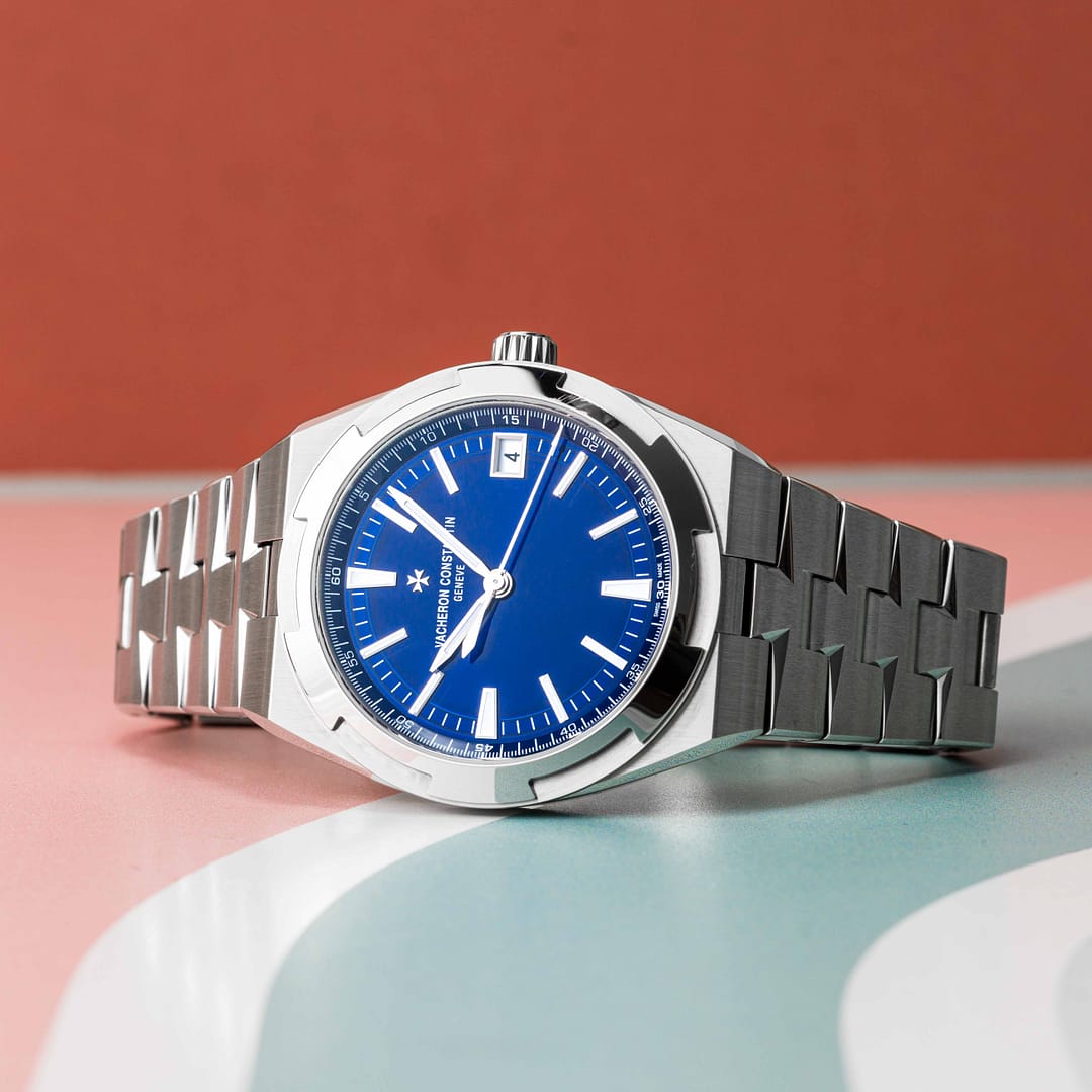 Vacheron Constantin Overseas Blue Dial Stainless Steel 41mm (4520V