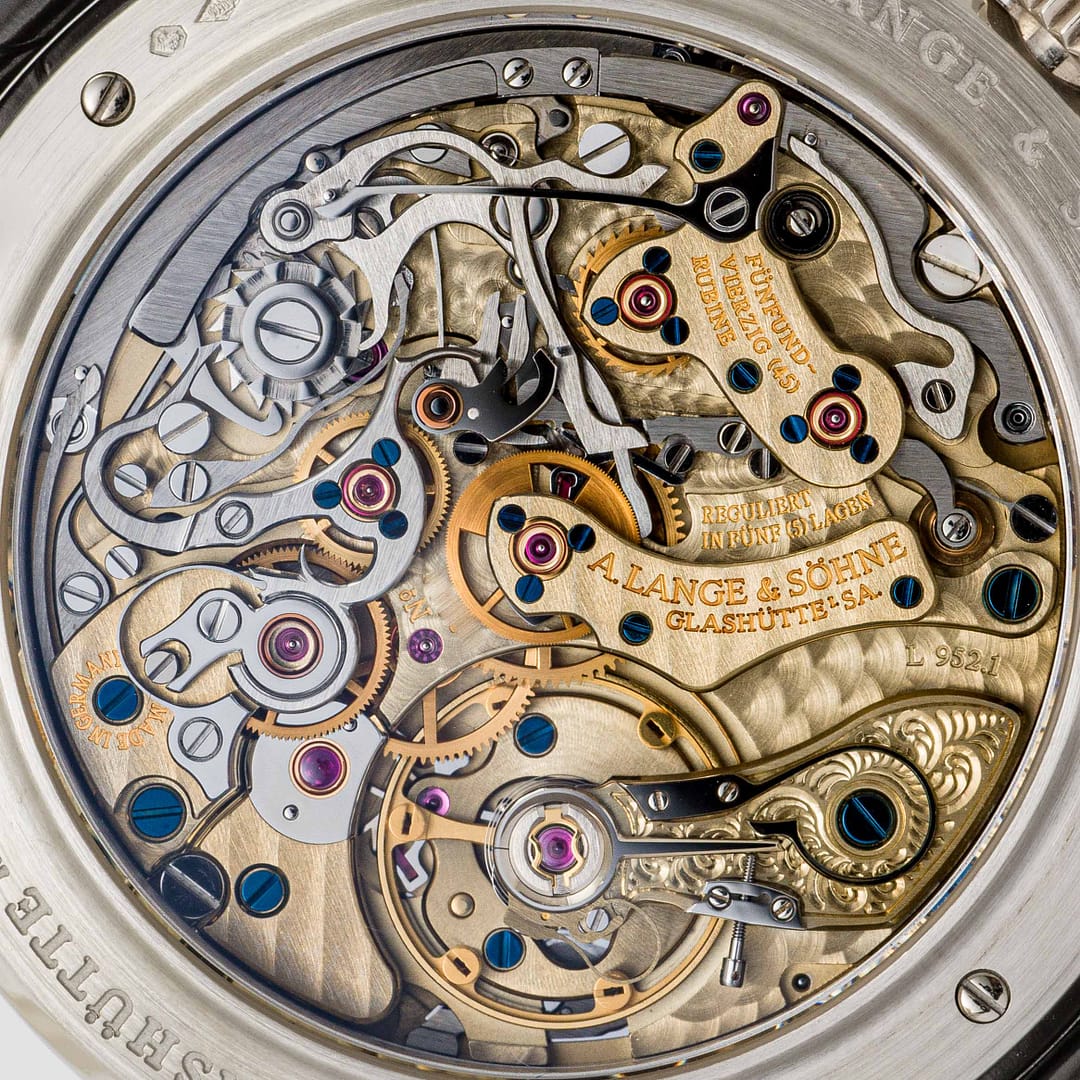 A. Lange & Söhne Datograph Perpetual Silver Dial Platinum 41mm