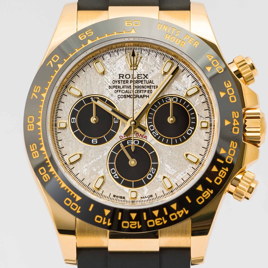 Rolex Cosmograph Daytona Meteorite Dial Yellow Gold 40mm (116518LN
