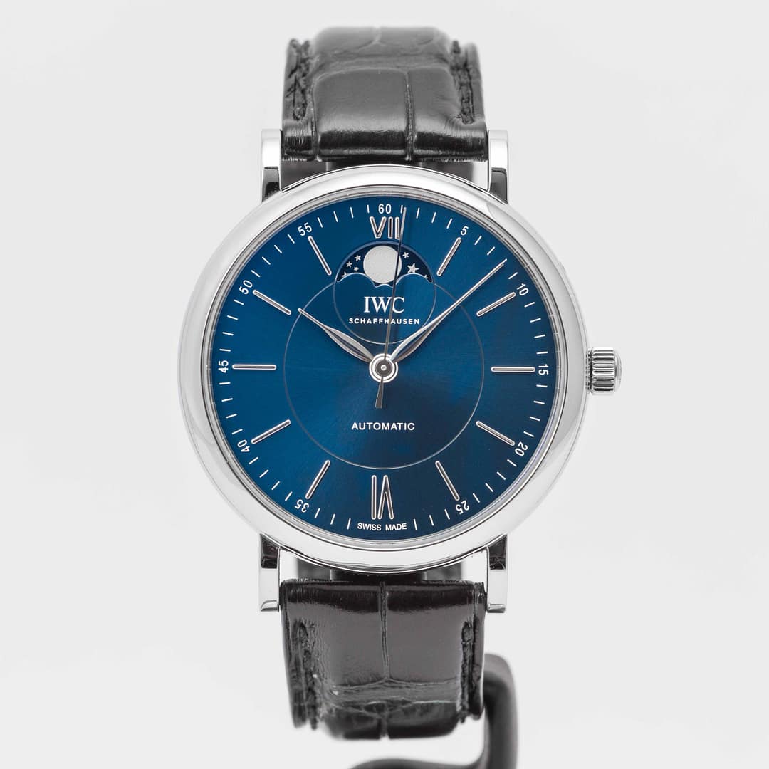 Preowned IWC Portofino Automatic Moon Phase Stainless Steel 40mm