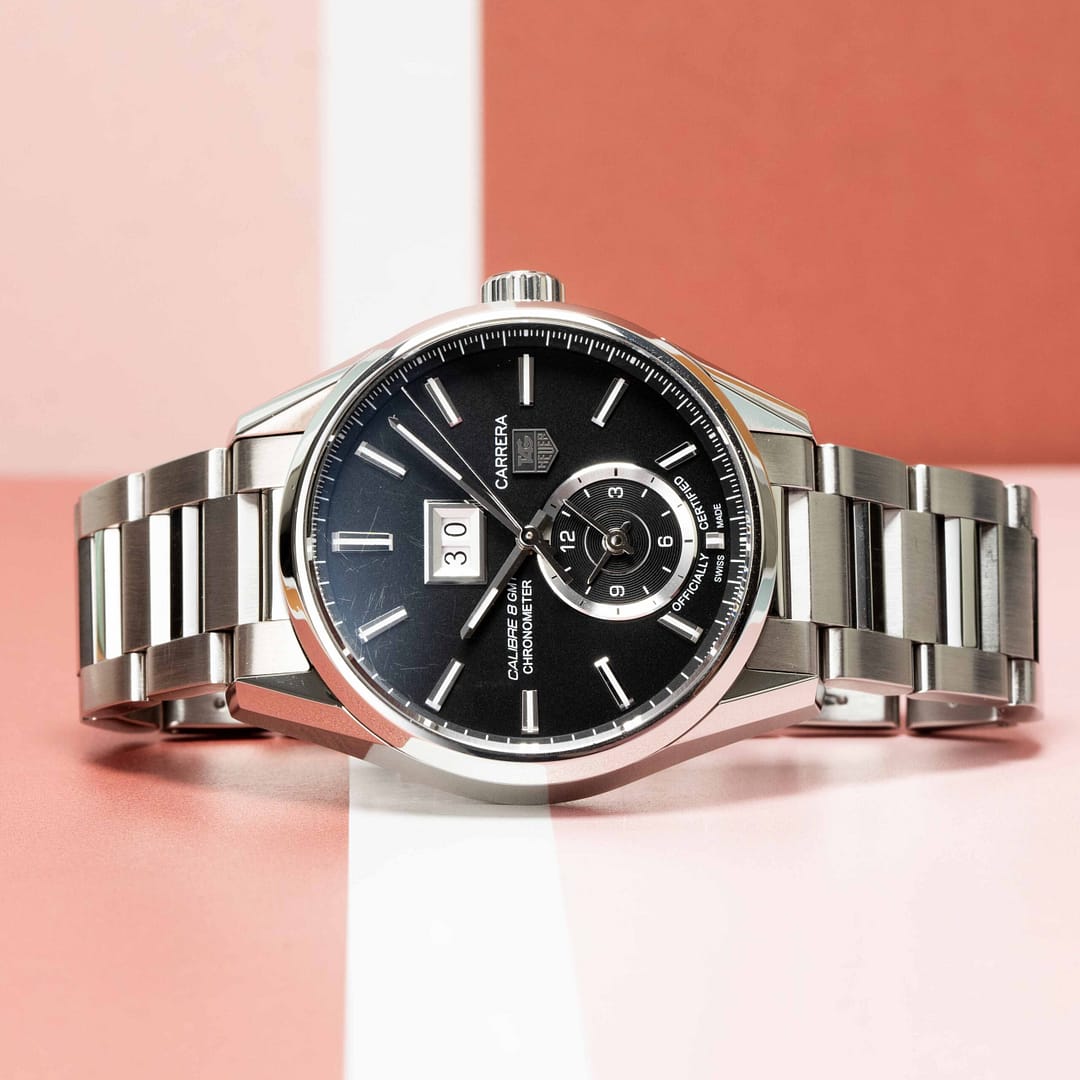 Preowned TAG Heuer Carrera Caliber 8 Grand Date GMT Automatic