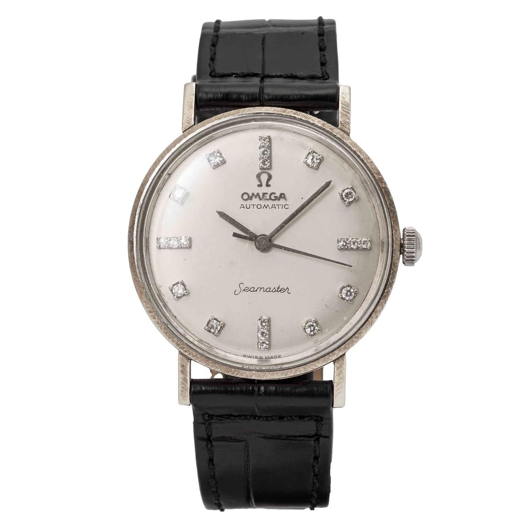 Preowned Omega Vintage 1960s Seamaster Diamond Dial Automatic