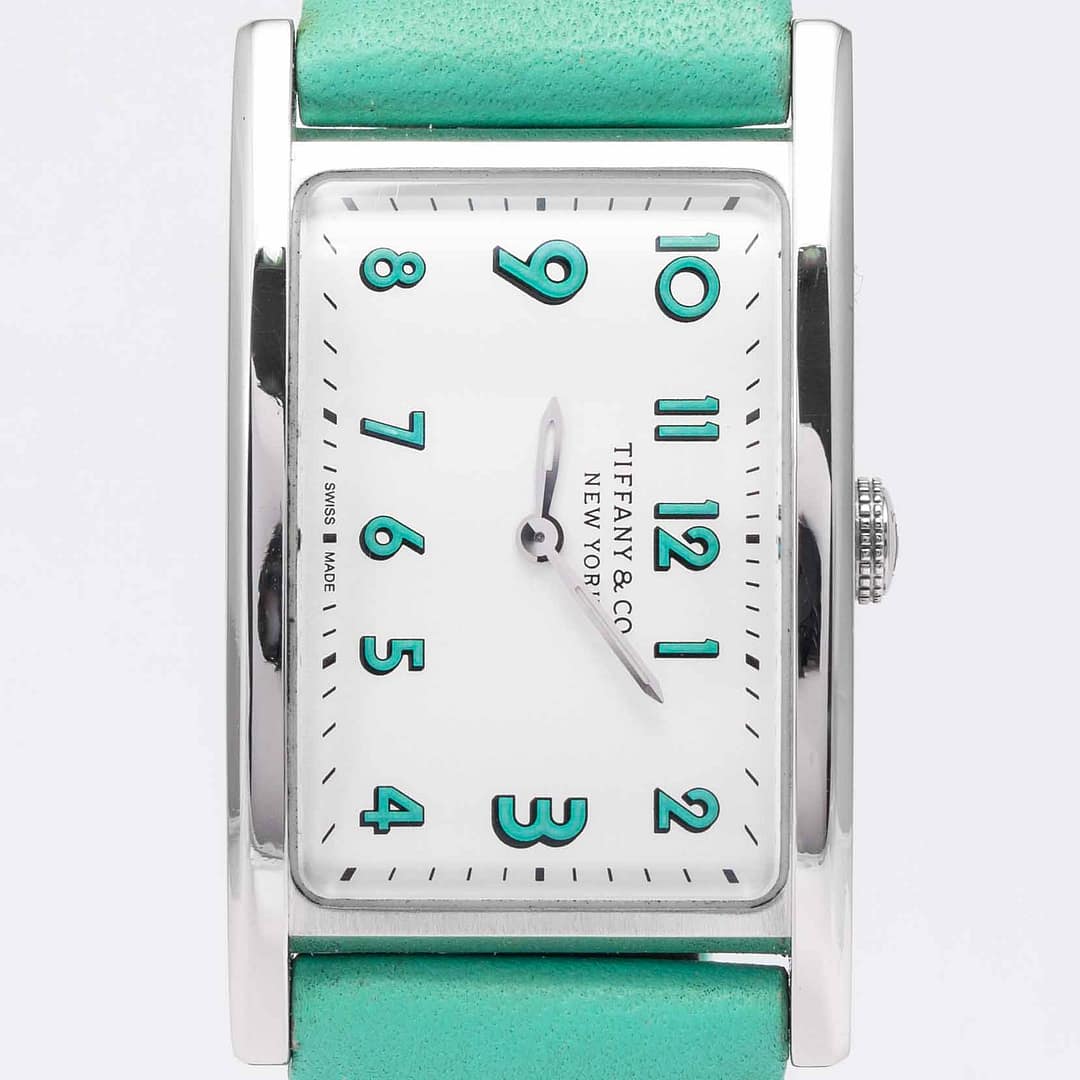 Tiffany & Co. Ladies East West Mini Quartz Stainless Steel 23mm x