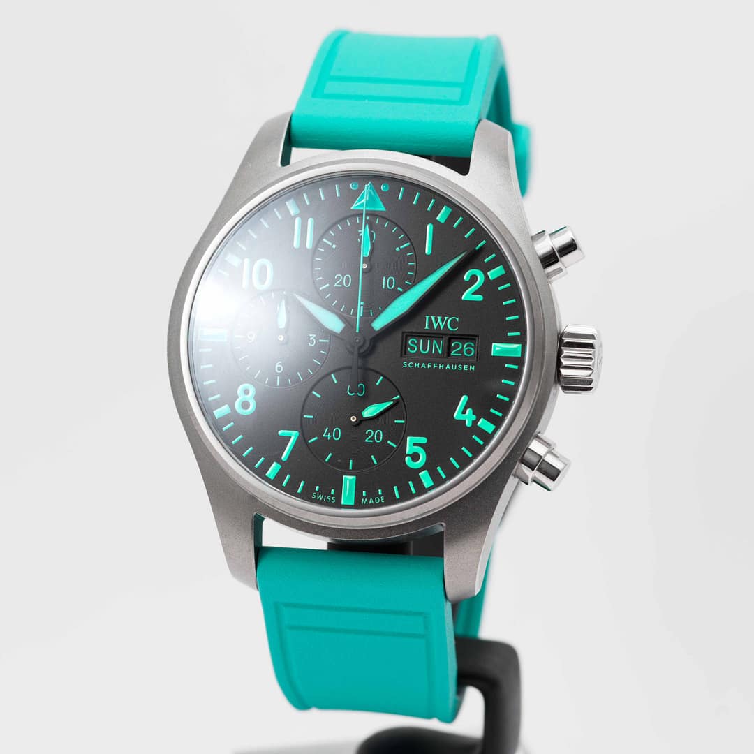 Preowned IWC Pilot's Watch Chronograph 41 Edition “Mercedes-AMG