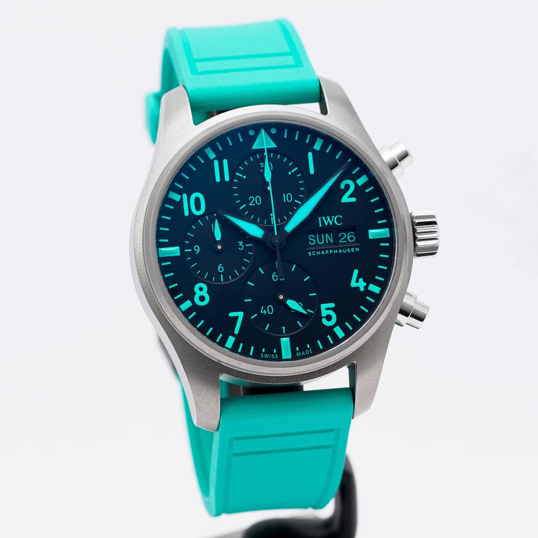 Preowned IWC Pilot's Watch Chronograph 41 Edition “Mercedes-AMG