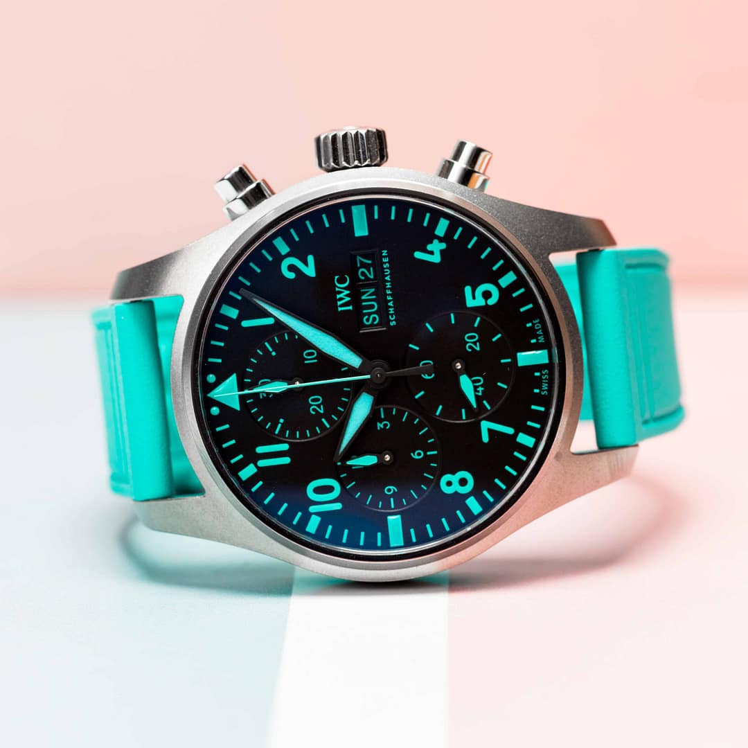 Preowned IWC Pilot's Watch Chronograph 41 Edition “Mercedes-AMG