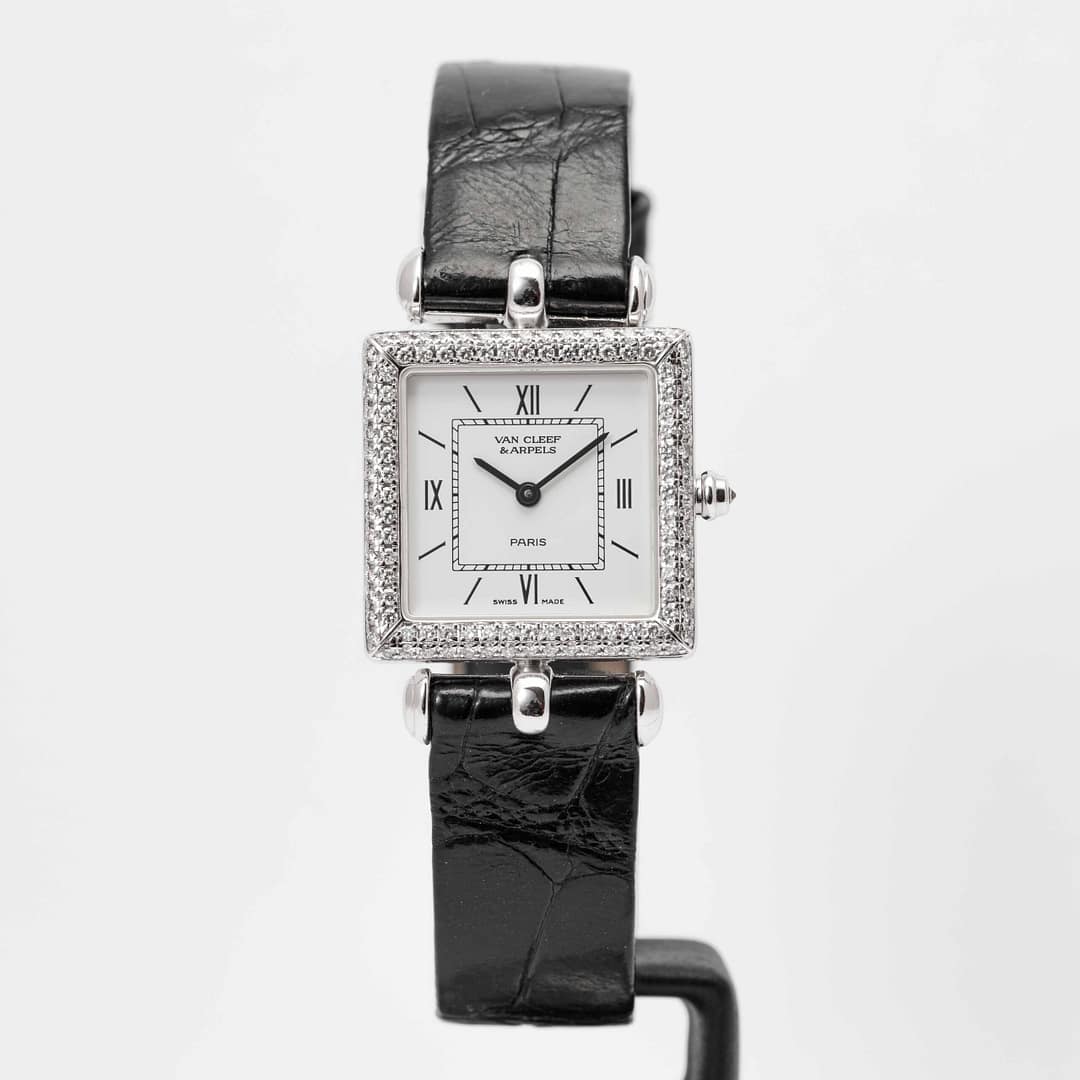 Van Cleef and Arpels Classique Ladies White Gold and Diamond