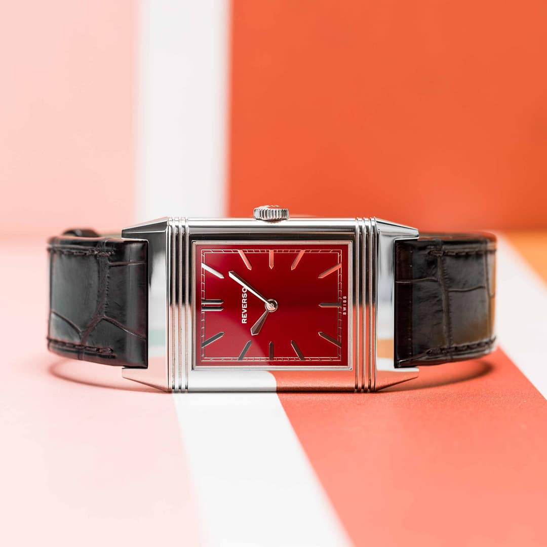 Preowned Jaeger-LeCoultre Grande Reverso Ultra Thin ROUGE Tribute