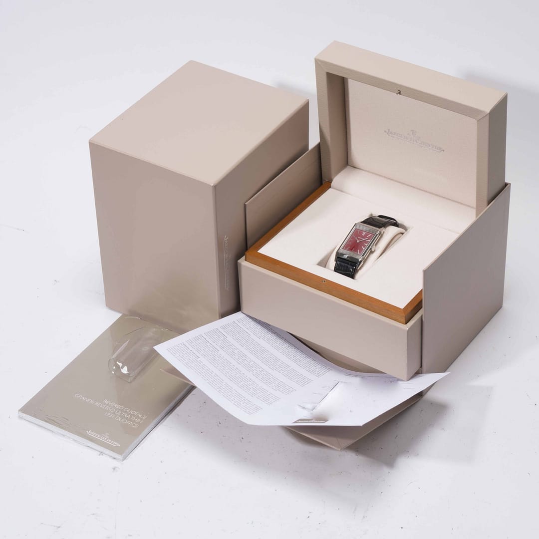 Preowned Jaeger-LeCoultre Grande Reverso Ultra Thin ROUGE Tribute