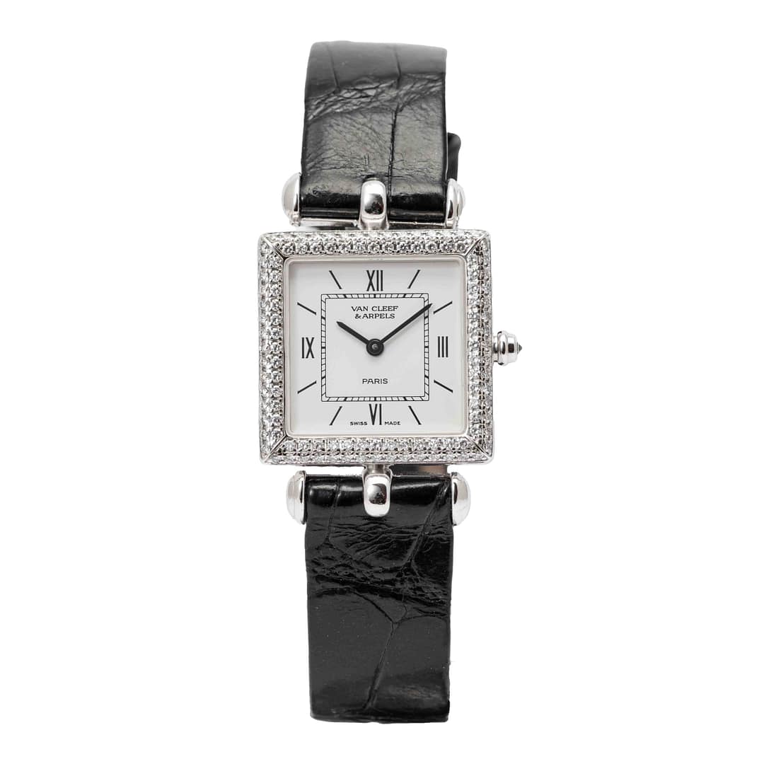 クラシック FryderykChopin Van Cleef and Arpels Classique Ladies White Gold and Diamond