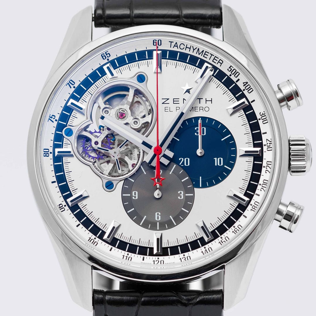 Preowned Zenith El Primero Chronomaster Open Stainless Steel 42mm