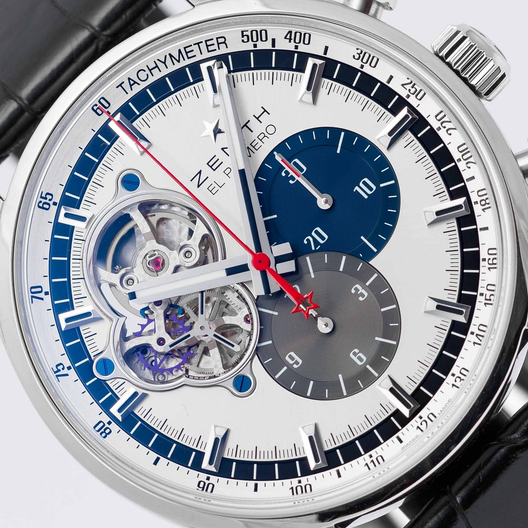 Preowned Zenith El Primero Chronomaster Open Stainless Steel 42mm