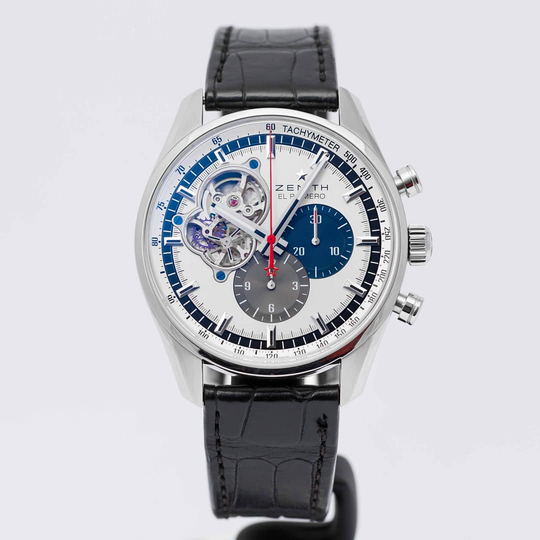 Preowned Zenith El Primero Chronomaster Open Stainless Steel 42mm