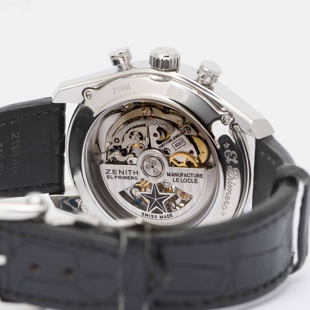 Preowned Zenith El Primero Chronomaster Open Stainless Steel 42mm