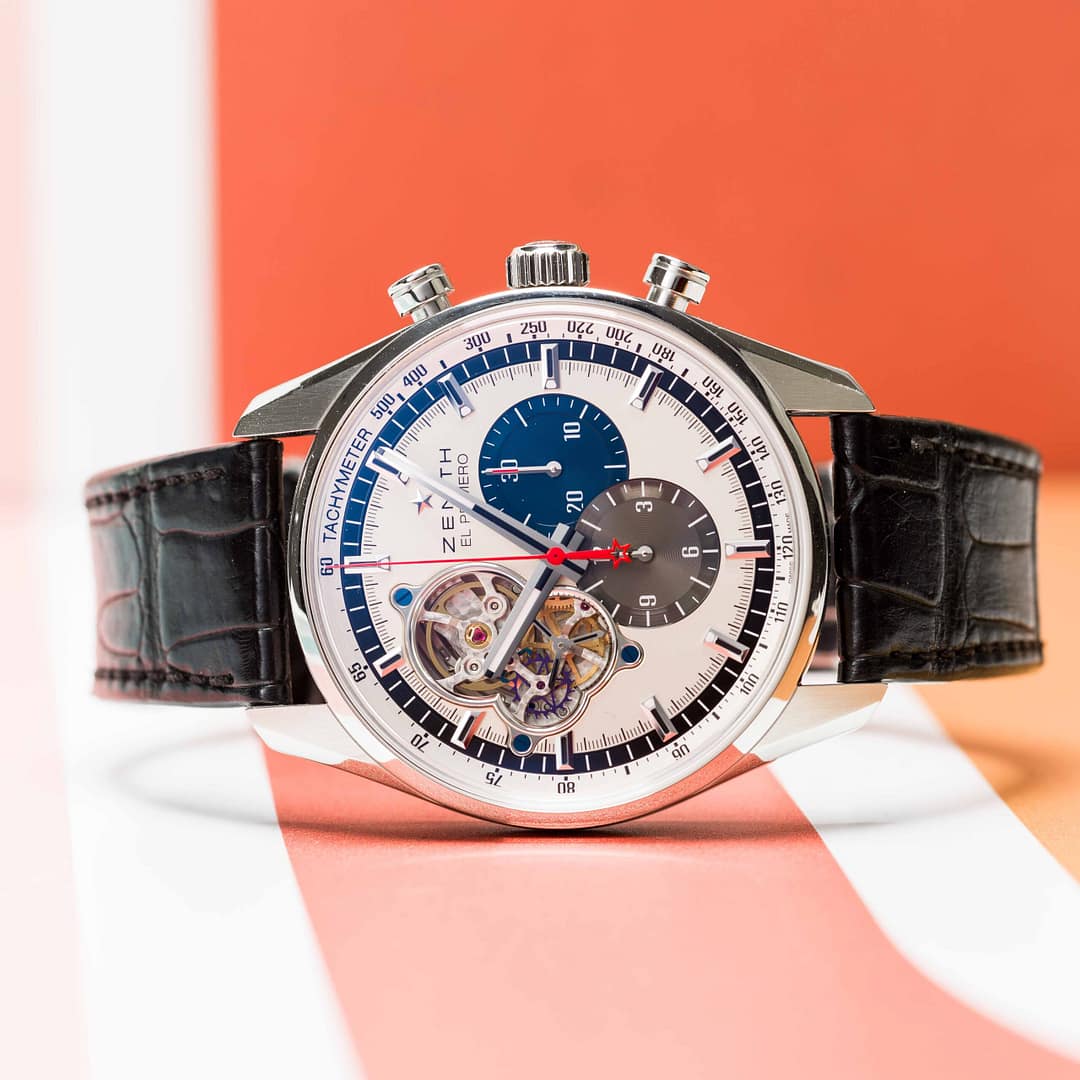 Preowned Zenith El Primero Chronomaster Open Stainless Steel 42mm