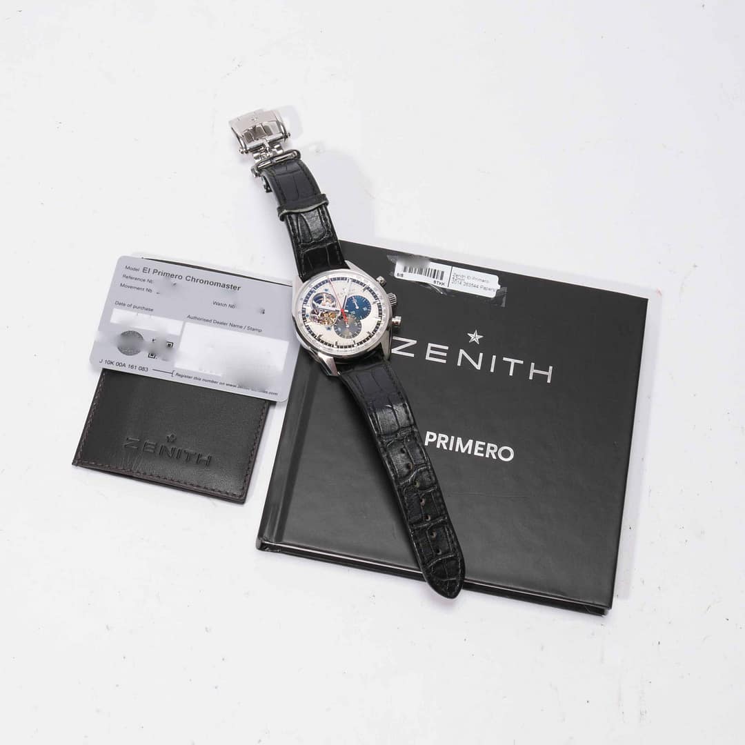 Preowned Zenith El Primero Chronomaster Open Stainless Steel 42mm
