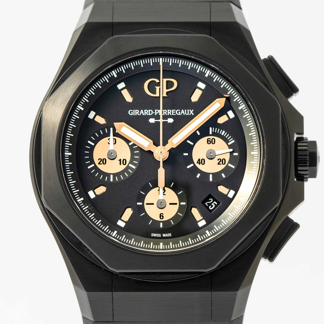 Preowned Girard Perregaux Laureato Absolute Gold Fever PVD
