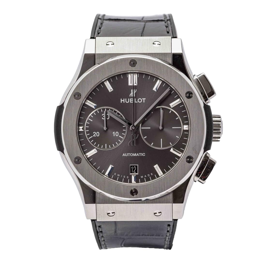Hublot Classic Fusion Chronograph Racing Grey Dial Titanium 45mm