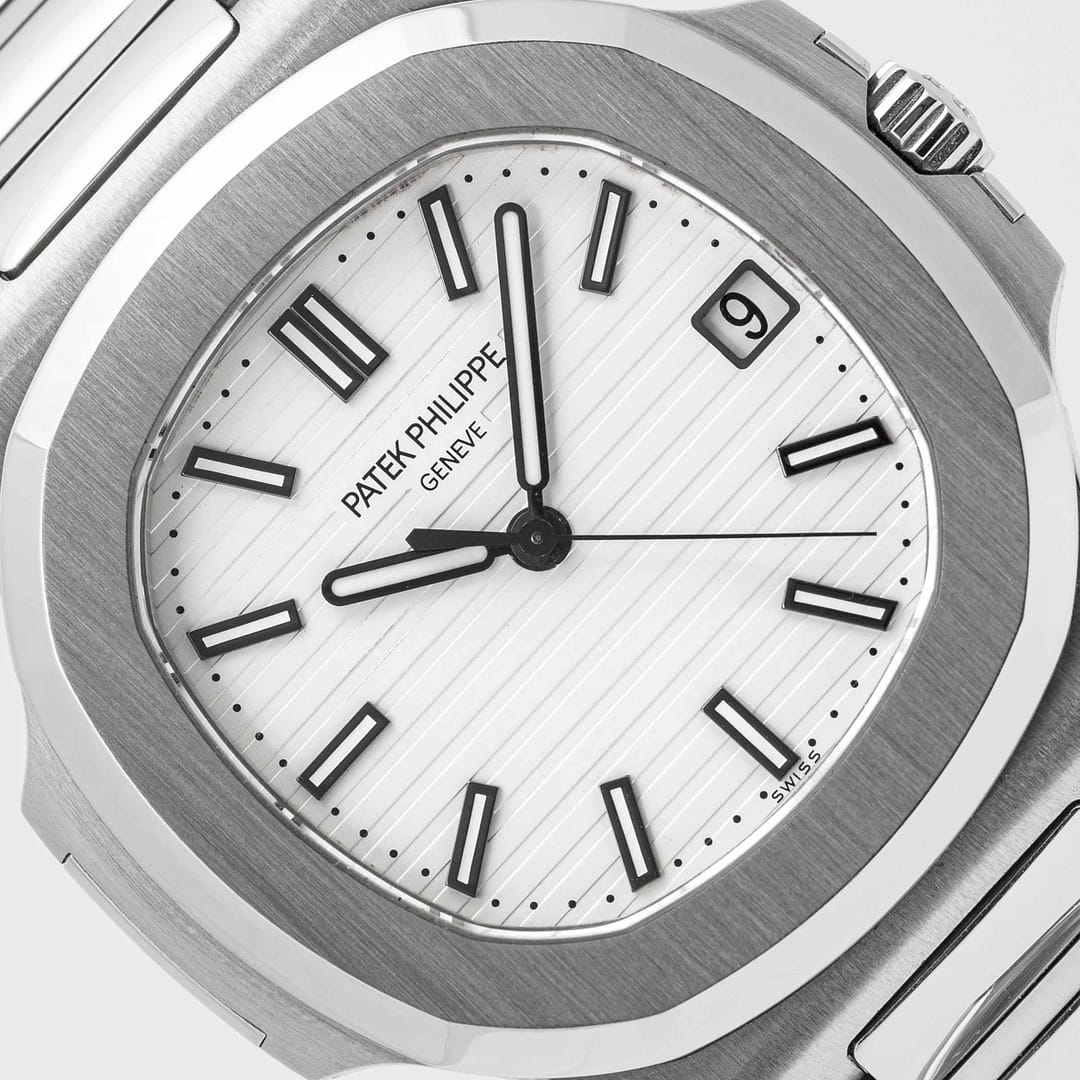 Patek Philippe 5711/1A-011 White Dial Nautilus Stainless Steel