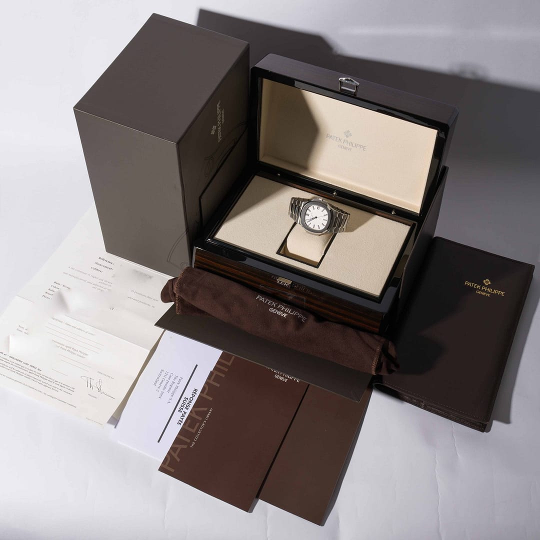 Patek Philippe 5711/1A-011 White Dial Nautilus Stainless Steel