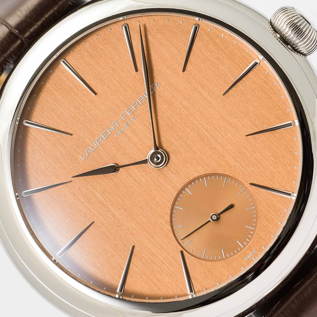 Laurent Ferrier Classic Micro-Rotor Autumn Dial Stainless Steel