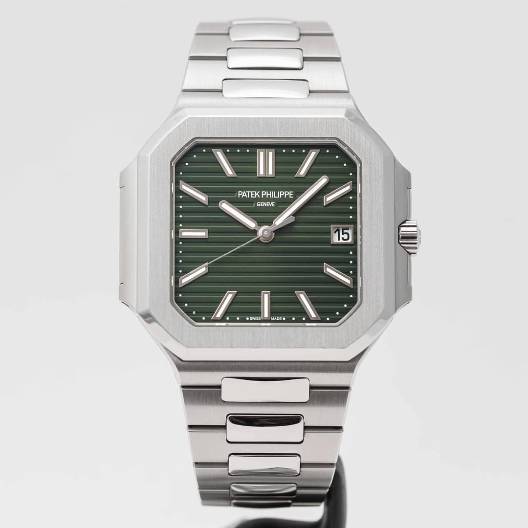 Patek Philippe Cubitus Olive Green Dial Stainless Steel 45mm (5821