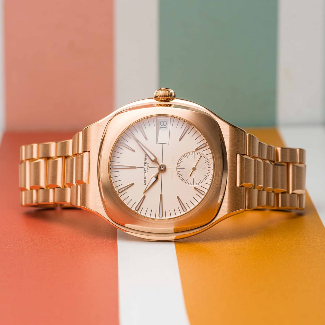 Laurent Ferrier Sport Auto 79 Cream Dial Rose Gold 41.5mm (LCF040