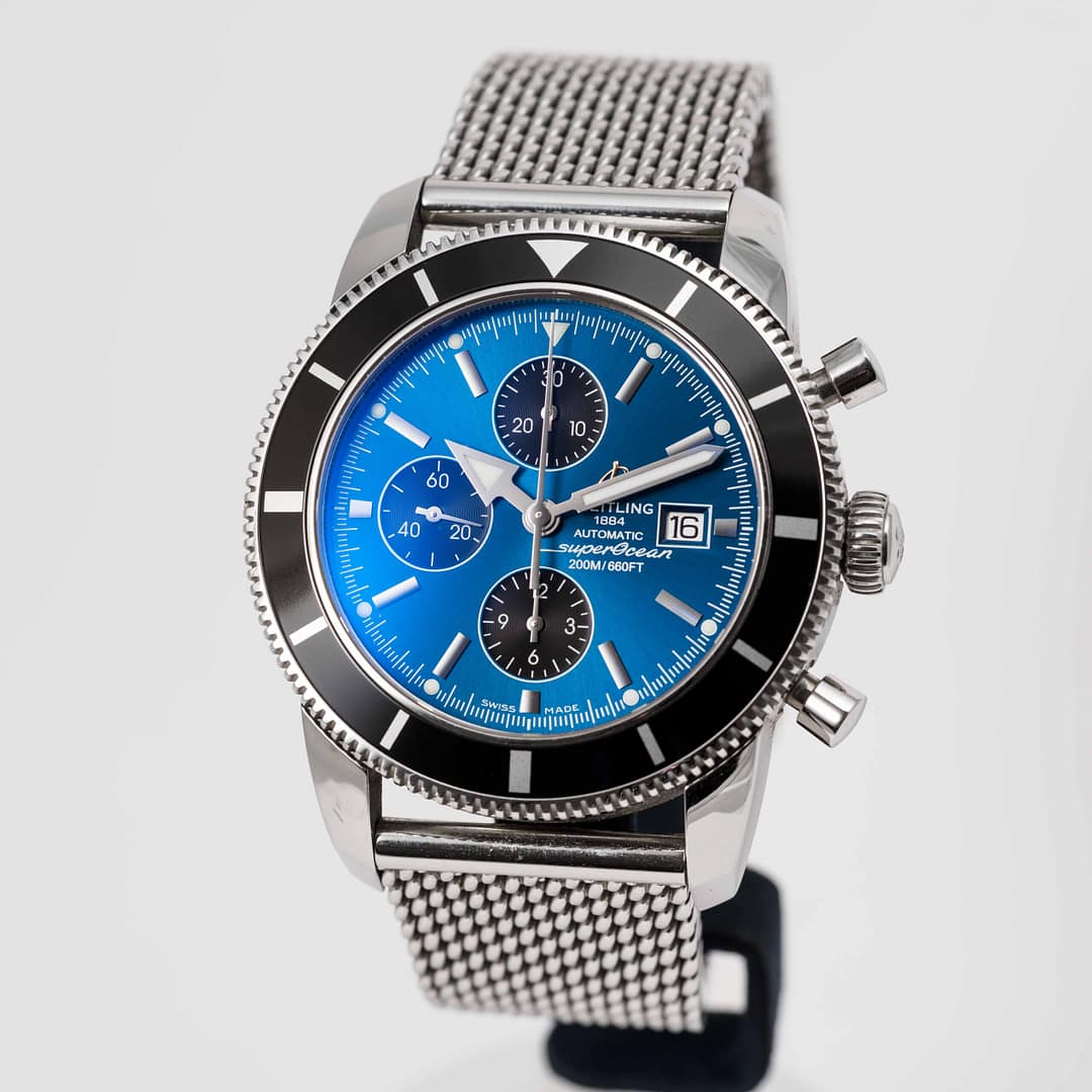 Preowned Breitling Superocean Heritage Chronograph Stainless Steel