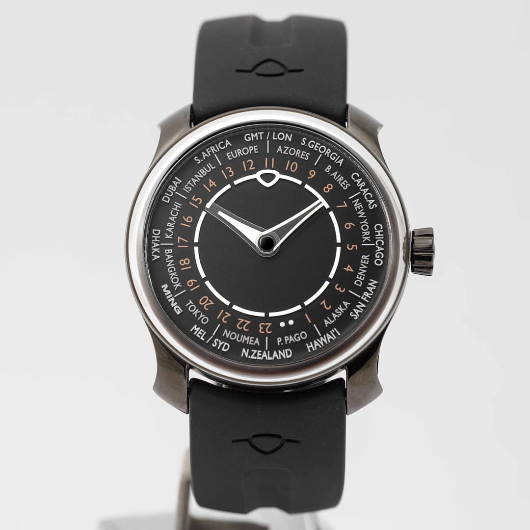 DETAIL Emits Time エミッツタイム ミッドセンチュリー MING 29.01 Midnight World-Timer L.E. (25 pieces) Black DLC