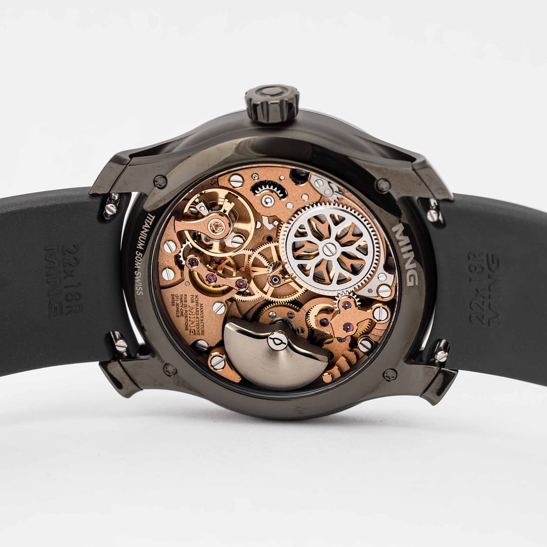 DETAIL Emits Time エミッツタイム ミッドセンチュリー MING 29.01 Midnight World-Timer L.E. (25 pieces) Black DLC