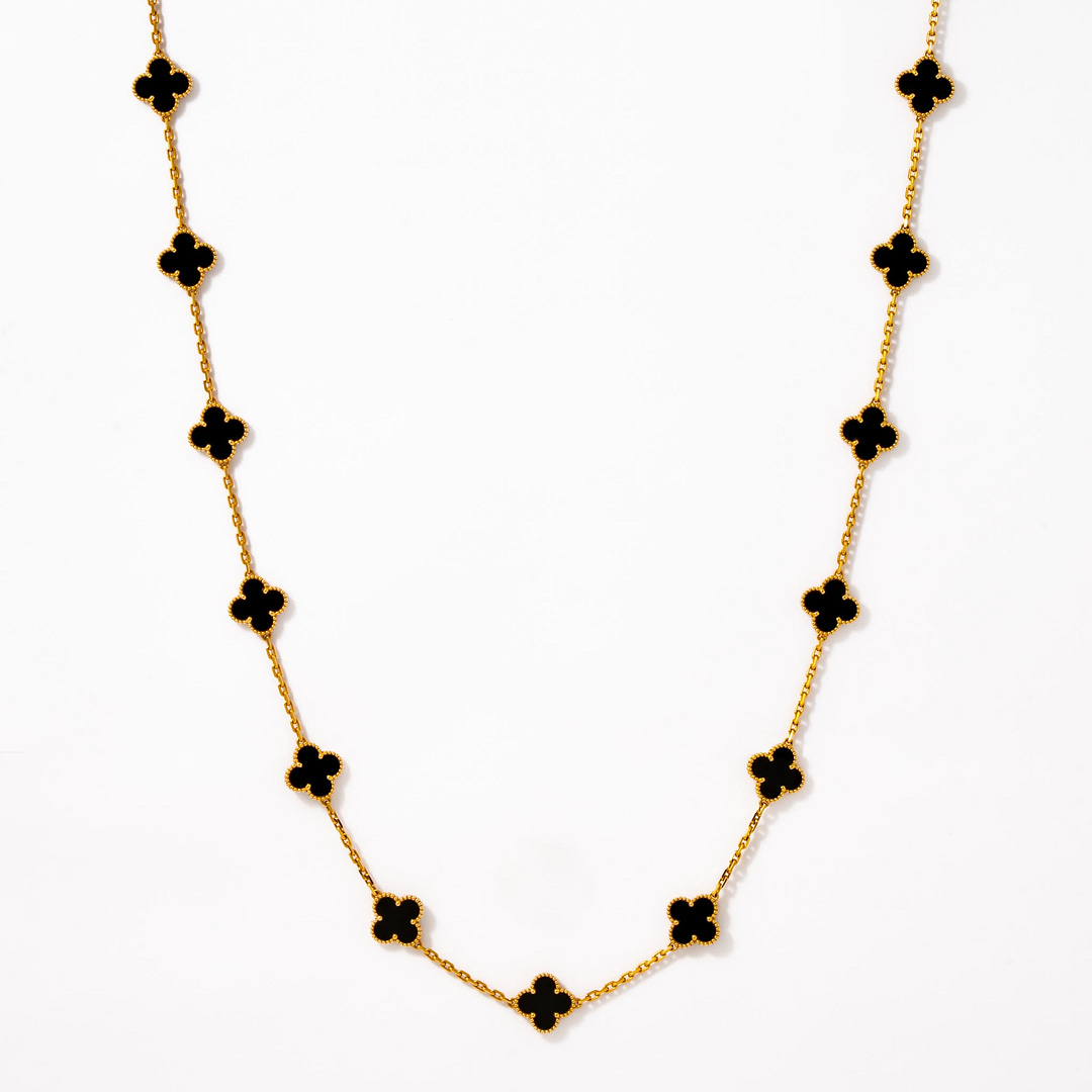 Van Cleef & Arpels Alhambra Black Onyx 34