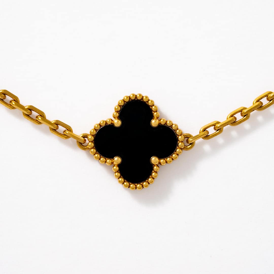 Van Cleef & Arpels Alhambra Black Onyx 34